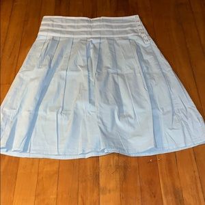 Charlotte Blue Flare Skirt